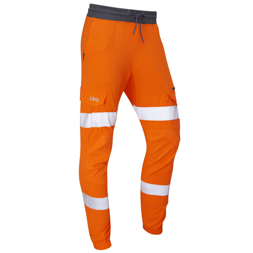 Leo HAWKRIDGE EcoViz High Vis Stretch Trouser / Joggers