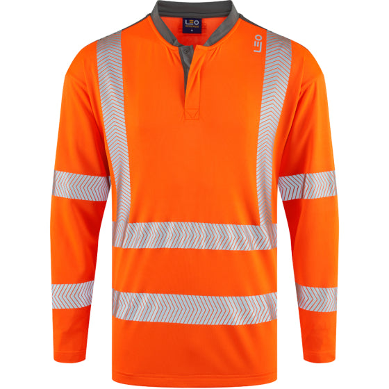 Leo WATERMOUTH EcoViz COOLMAX High Vis Sleeved T-Shirt