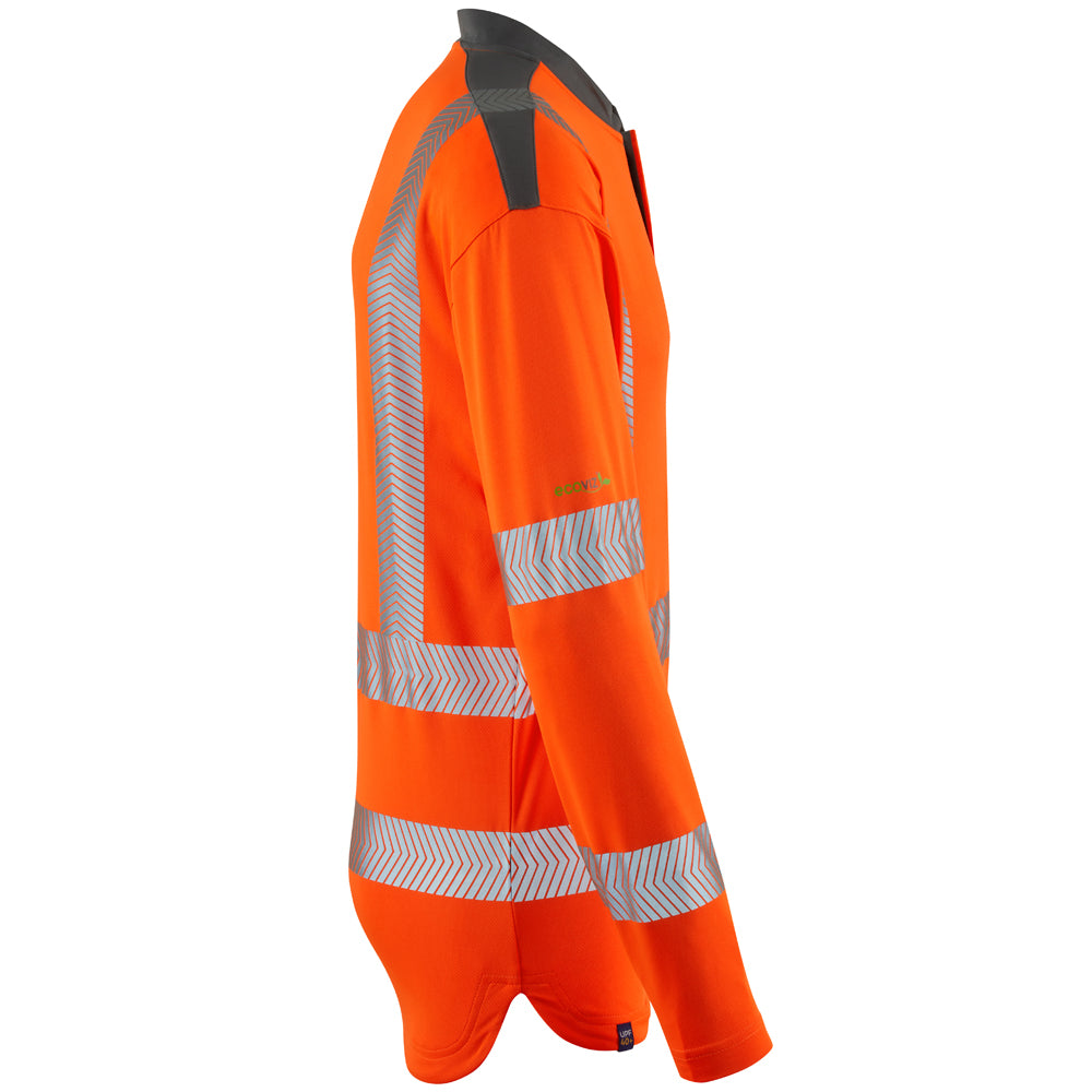 Leo WATERMOUTH EcoViz COOLMAX High Vis Sleeved T-Shirt