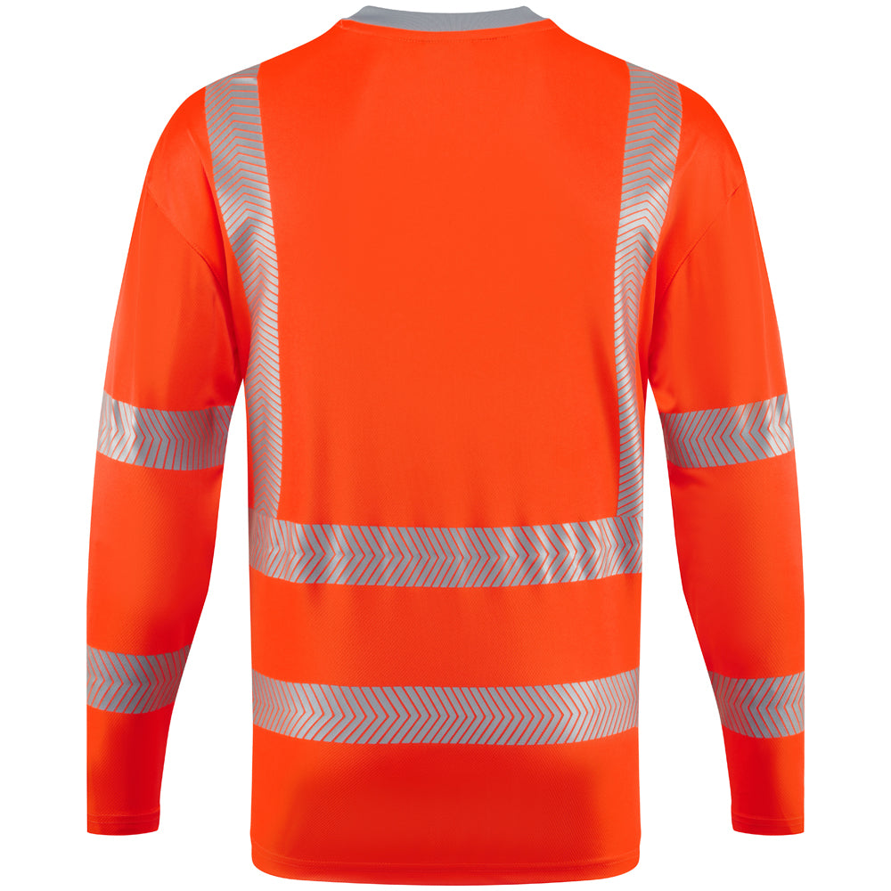 Leo CAPSTONE EcoViz High Vis Sleeved T-Shirt
