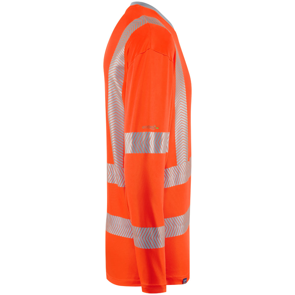 Leo CAPSTONE EcoViz High Vis Sleeved T-Shirt